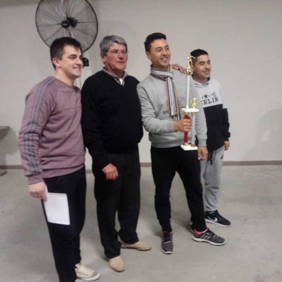 RECONOCIMIENTOS./Bruno Galoppe, Luis Calder&oacute;n, Ricardo B&aacute;ez y Gonzalo Paredes.