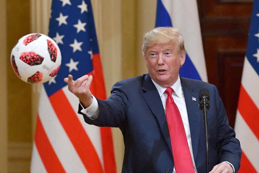 FOTO AFP-NA TRUMP. Es el causante de los temblores en el comercio internacional.