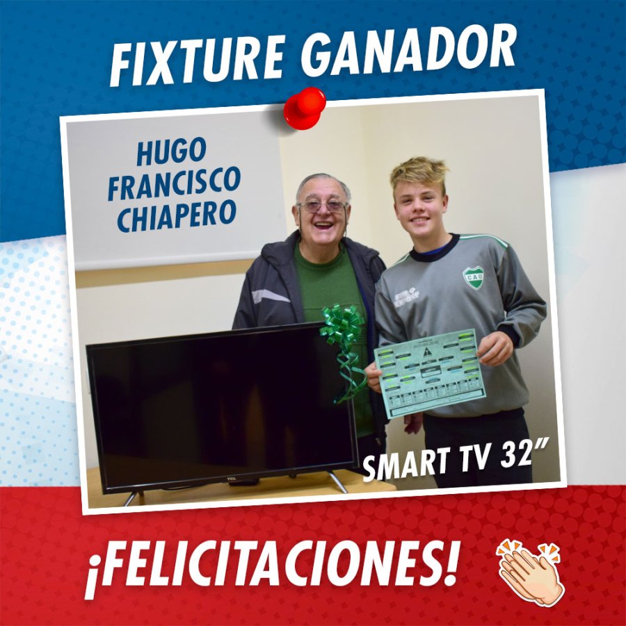 FOTO PRENSA MUTUAL// GANADOR/ El ganador del concurso albiverde.
