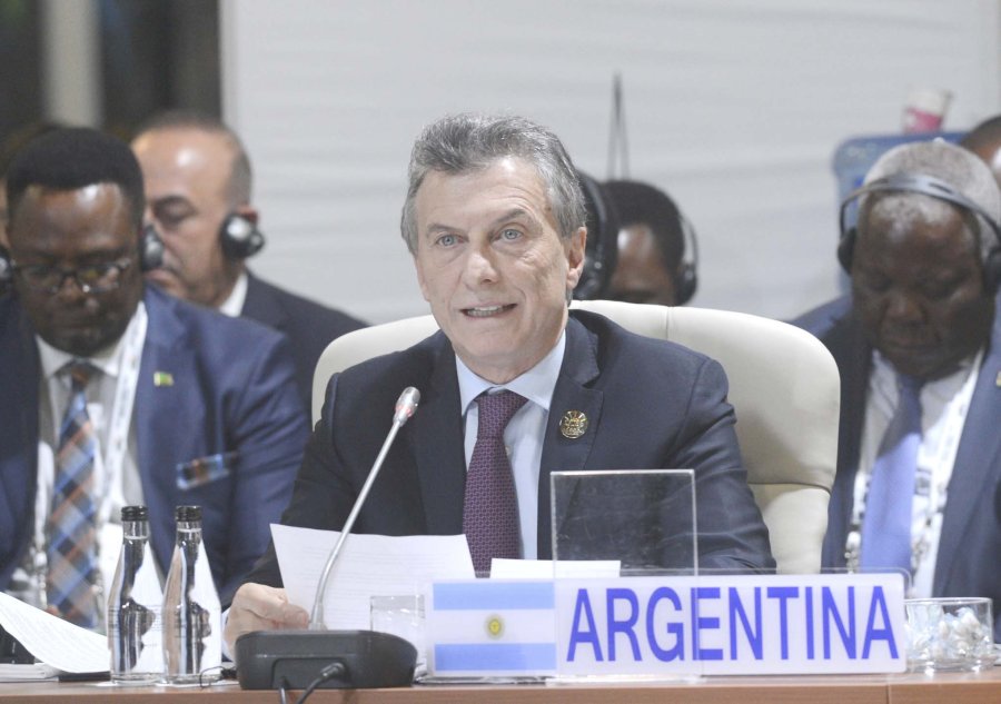 FOTO NA TRIBUNA. Macri plante&oacute; su posici&oacute;n ante los pa&iacute;ses del BRICS.