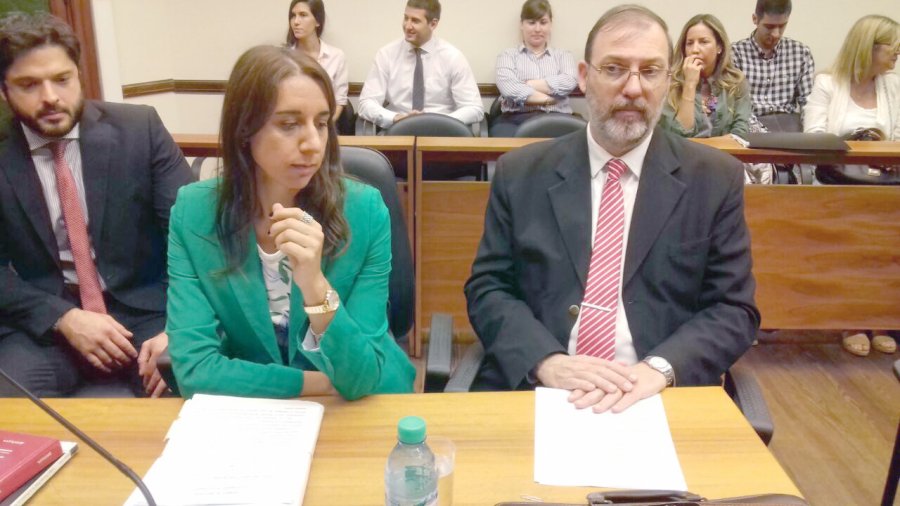 FOTO ARCHIVO INVESTIGARON LOS HECHOS. Los fiscales Cristina Ferraro y Jorge Nessier.