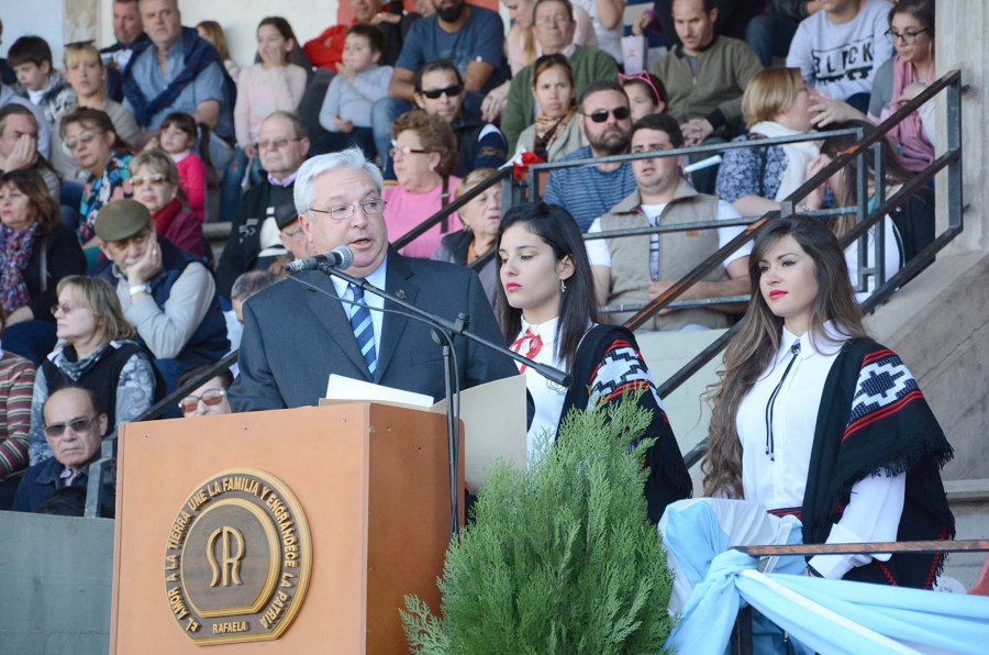 FOTO M. LIOTTA ROSTAGNO./ El domingo en el acto inaugural plante&oacute; los problemas del sector.