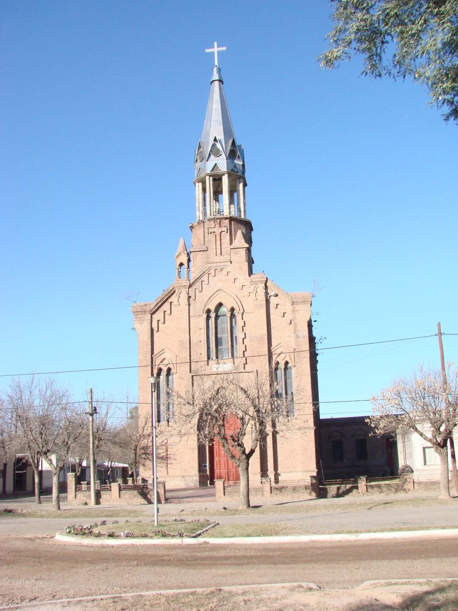 FOTO ARCHIVO// IGLESIA SAN ROQUE./ El templo erigido en honor al santo patrono.