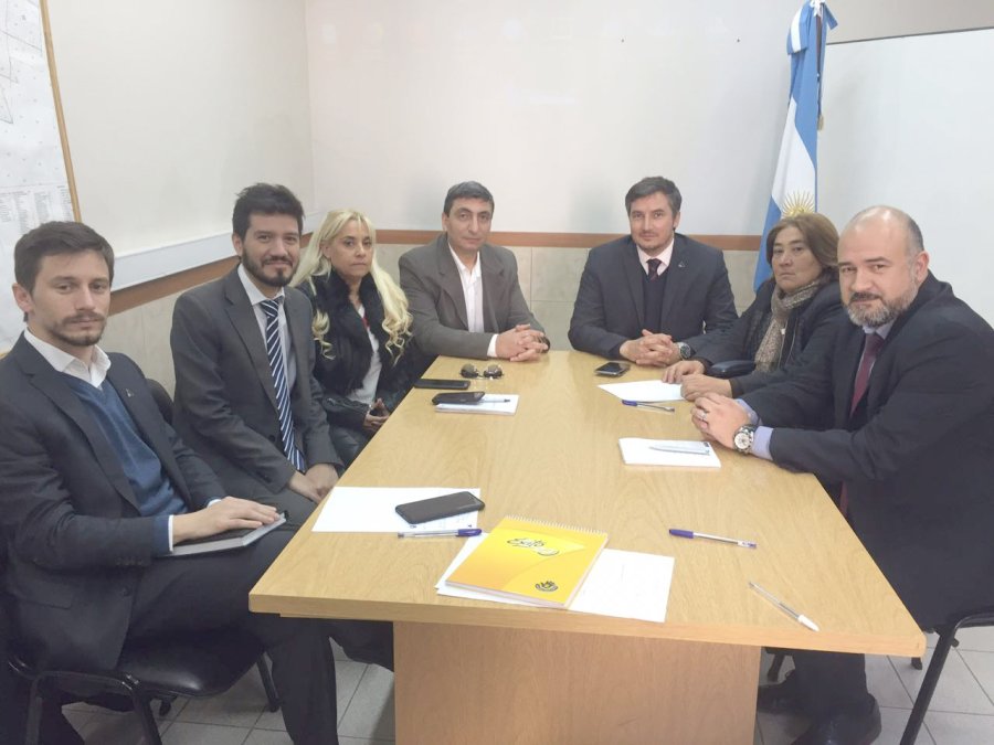 FOTO PRENSA MPA ENCUENTRO. El titular de la Fiscal&iacute;a Regional N&ordm; 5 Rafaela plante&oacute; diversos temas en la reuni&oacute;n.
