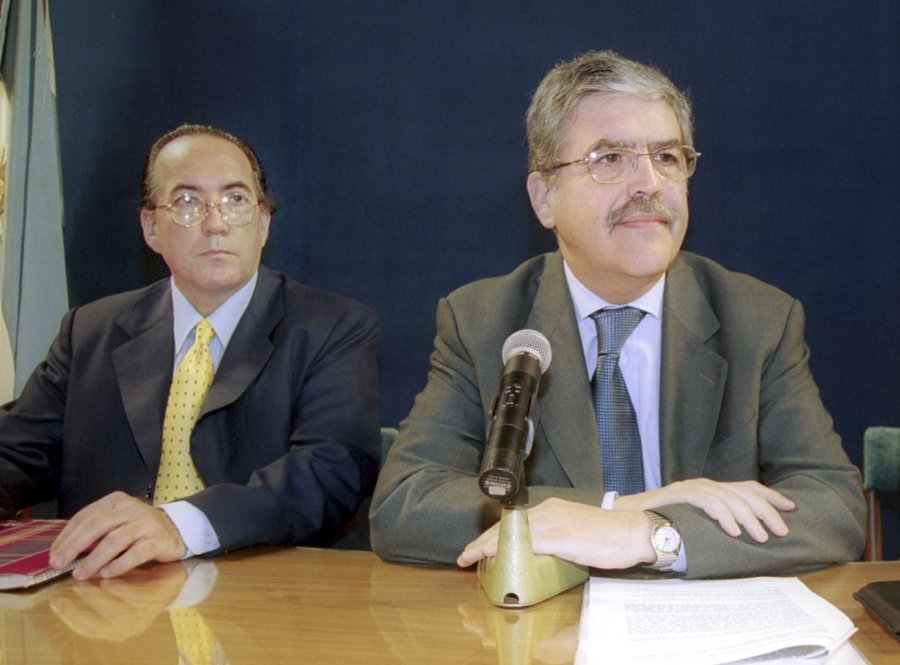 FOTO NA AYER NOMAS./ El empresario (Oscar) Thomas y el ex ministro Julio De Vido.