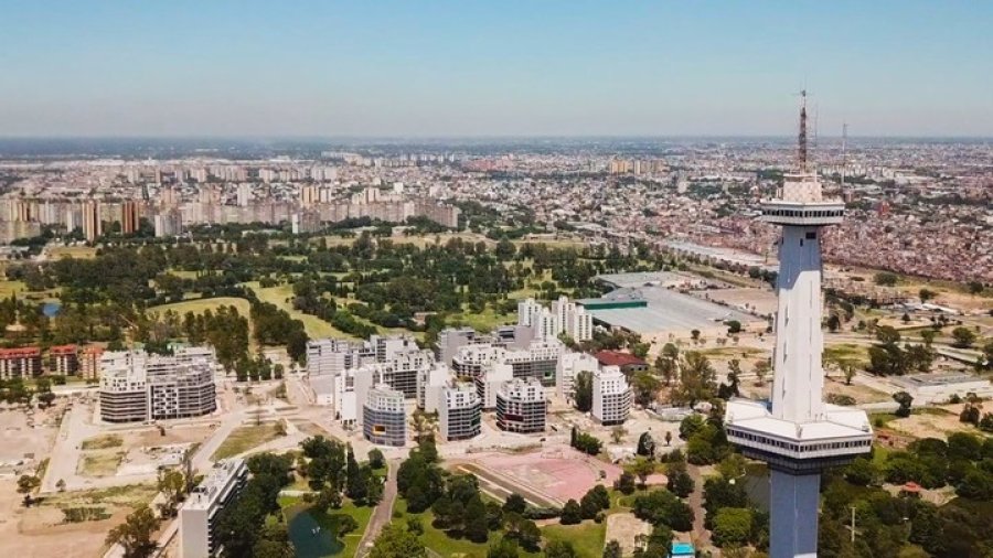 Villa Ol&iacute;mpica -vista a&eacute;rea