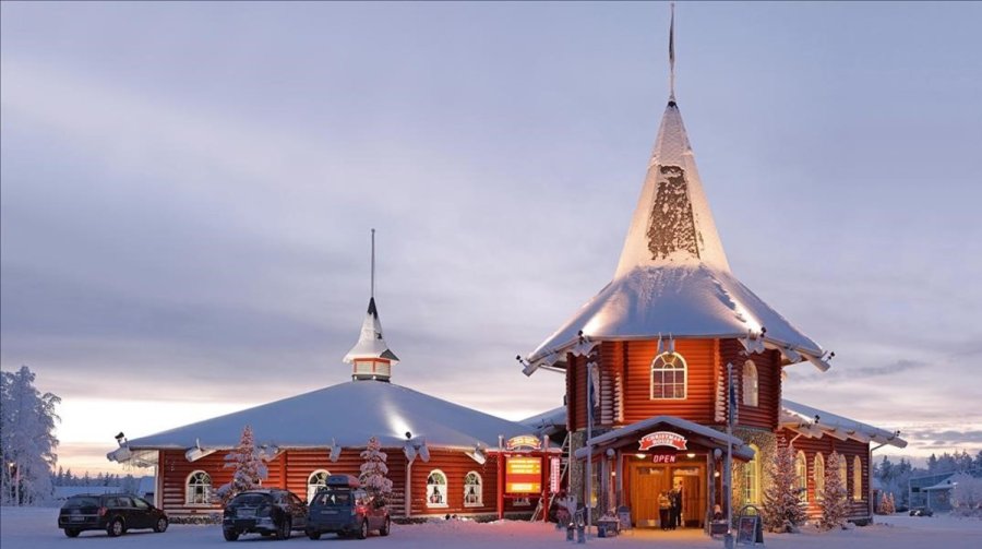 La casa de Pap&aacute; Noel el Finlandia