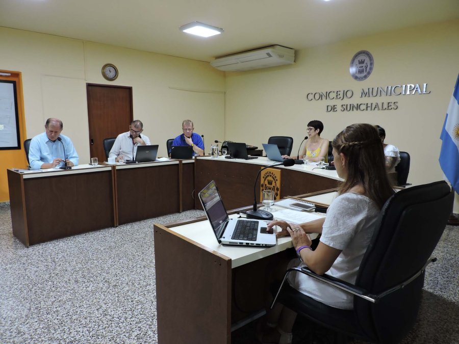 FOTO ARCHIVO// CONCEJO./ El cuerpo deliberativo sunchalense durante uno de sus encuentros.