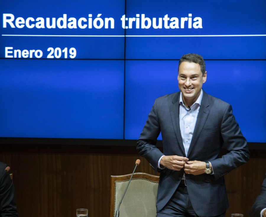 FOTO NA CUCCIOLI. Brind&oacute; el informe sobre la recaudaci&oacute;n impositiva.