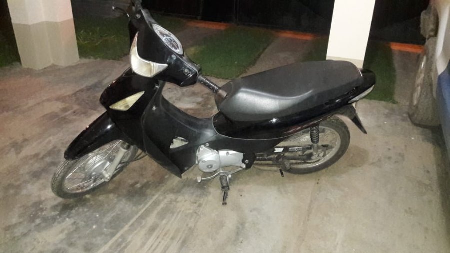 VEHICULO. Fue hallada una Honda modelo Biz 125 cc de color negra.   BICICLETA ROBADA. La due&ntilde;a la reconoci&oacute; y la recuper&oacute;.