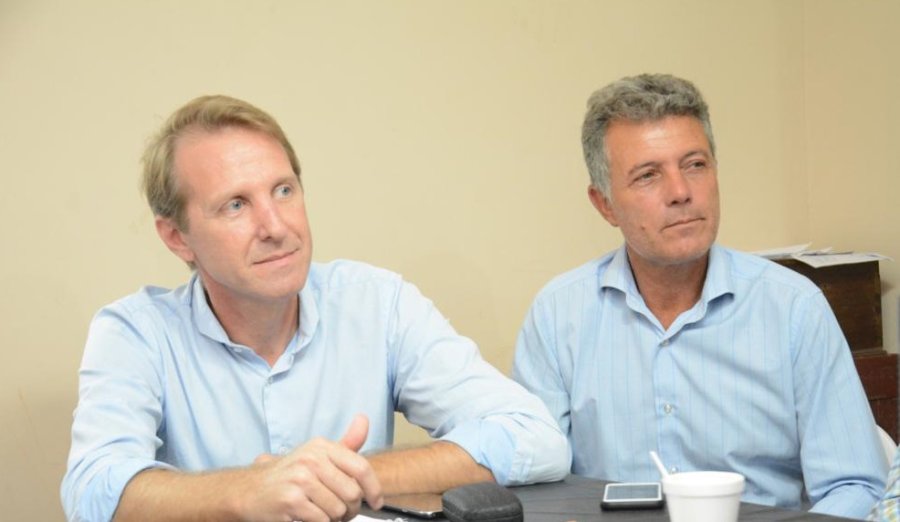 FOTO PRENSA OM// GESTIONES./ Gonzalo Toselli y Omar Mart&iacute;nez, laboraron en conjunto para alcanzar la meta.