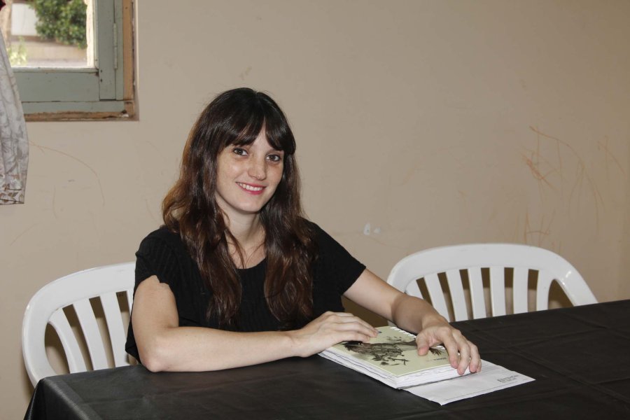 FOTO F. MELCHIORI// LUCIANA BOLLATI// En un instante de la actividad cumplida el &uacute;ltimo viernes.