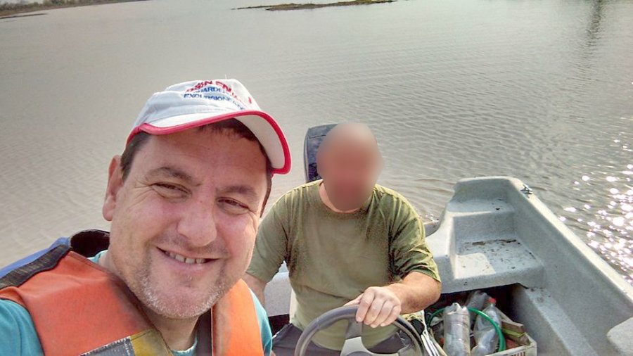 GUSTAVO CAMPANINI. Era fan&aacute;tico de la pesca