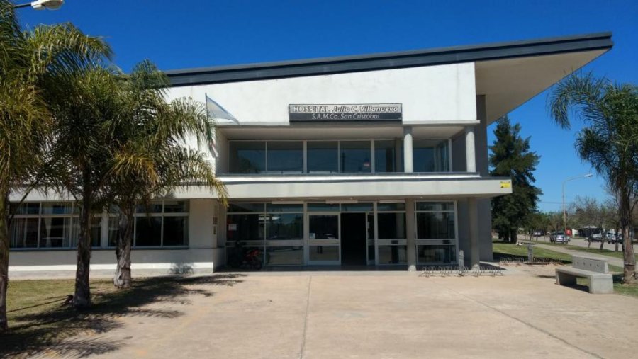 FOTO SCS// HOSPITAL./ Fachada del efector de salud sancristobalense.