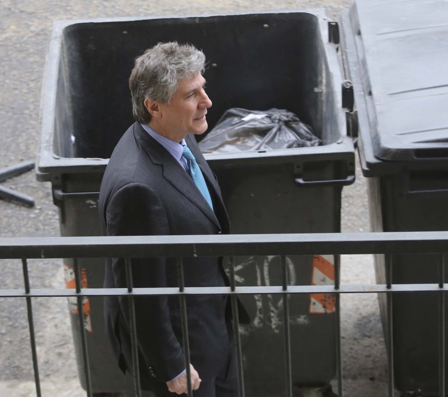 FOTO NA DETENIDO./ El exvicepresidente se entreg&oacute; ayer tras un fallo adverso.