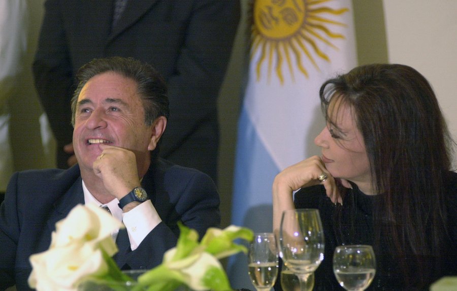 FOTO ARCHIVO OTROS TIEMPOS./ En 2003, Duhalde impuls&oacute; la candidatura de N&eacute;stor. En 2005, CFK se enfrent&oacute; a Chiche y la derrot&oacute;.