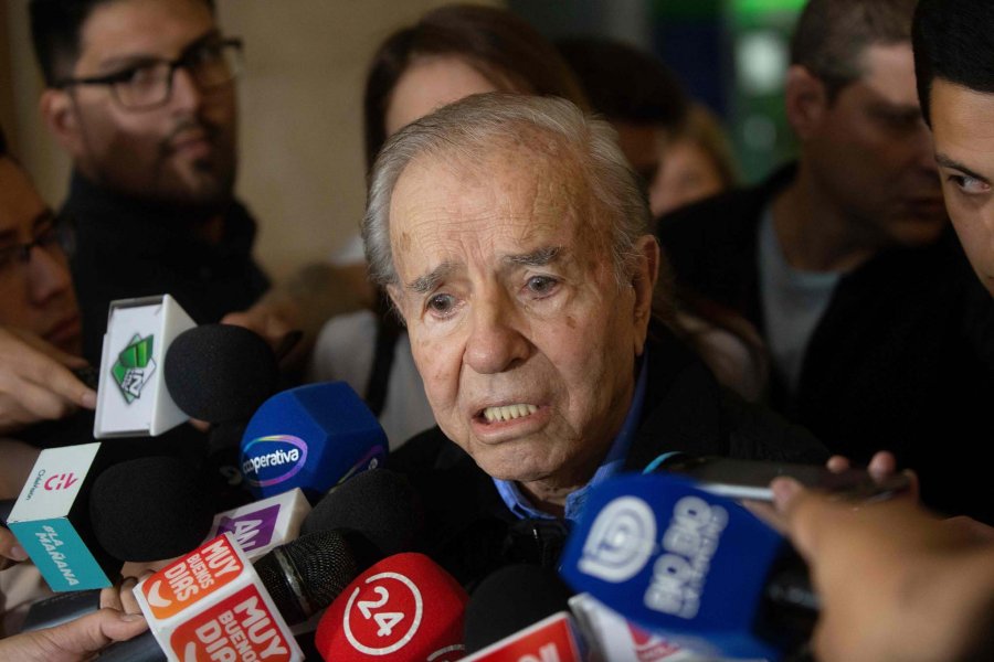 FOTO ARCHIVO NA CARLOS MENEM. Uno de los juzgados en la causa por encubrir el atentado.