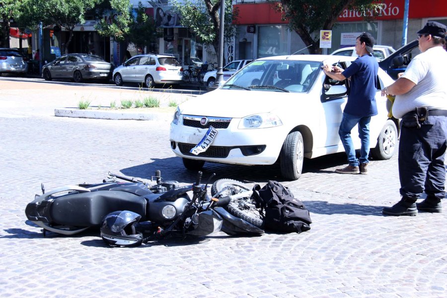 FOTO J. BARRERA IMPACTO./ Fue en Av. Santa Fe y San Lorenzo