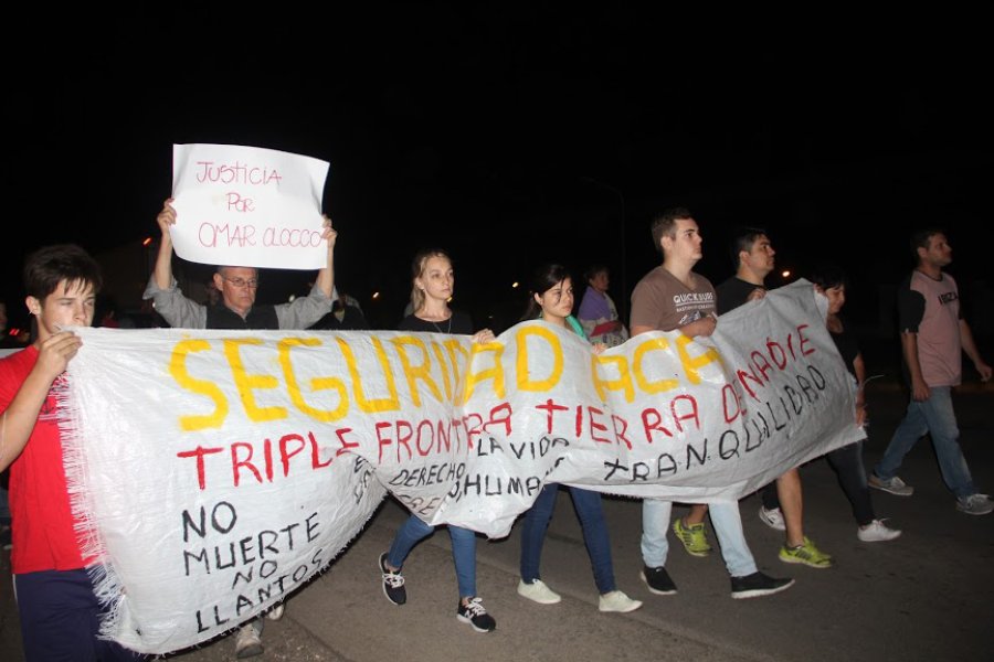 FOTO ARCHIVO RECLAMO POR SEGURIDAD. Desde la hora 20:30 de hoy, se realizar&aacute; una instancia similar.
