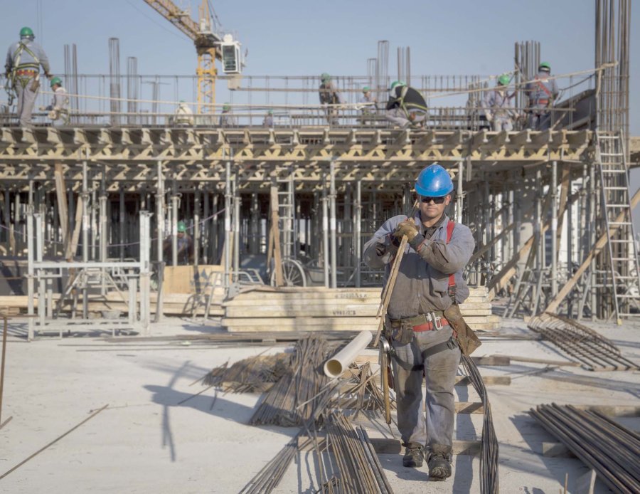 FOTO NA CONSTRUCCION. La actividad tuvo un brusco descenso en los &uacute;ltimos meses.