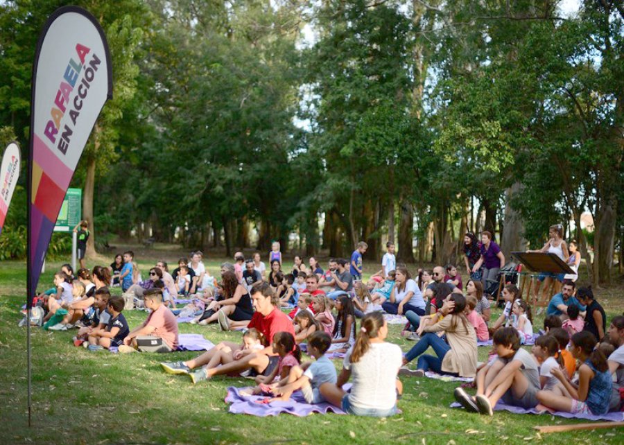 FOTO CP// AVENTURAS EN EL BOSQUECITO./ El desarrollo de la propuesta fue seguido con mucha atenci&oacute;n por un p&uacute;blico &aacute;vido y bien dispuesto.