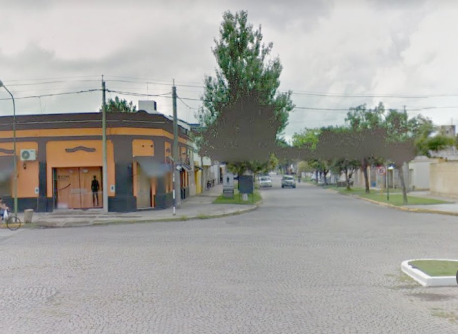 FOTO GOOGLE ZANETTI Y AV. ITALIA. La esquina del tr&aacute;gico desenlace.