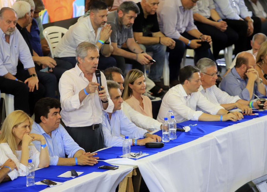 FOTO NA CONGRESO NACIONAL. El momento que se dirigi&oacute; a los asistentes Felipe Sol&aacute;.
