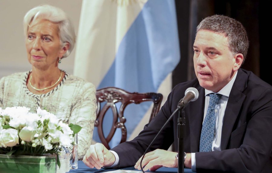 FOTO NA OTRA VEZ JUNTOS. Lagarde recibir&aacute; a Dujovne el jueves en Washington.