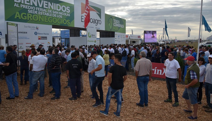 FOTO INTERNET EXPOAGRO.  Hasta ma&ntilde;ana tiene desarrollo en San Nicol&aacute;s, Buenos Aires.