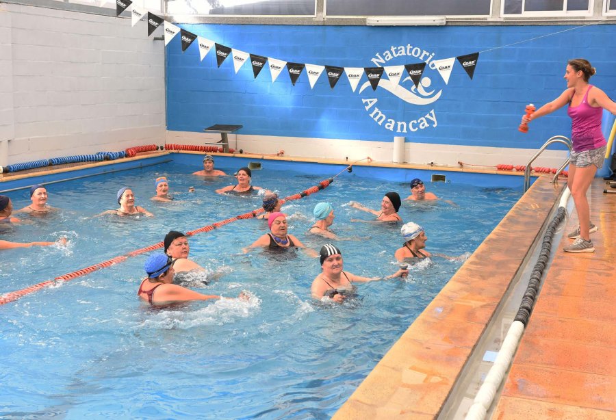 FOTO PM NATACION. Los interesados en concurrir, quedar&aacute;n en lista de espera.