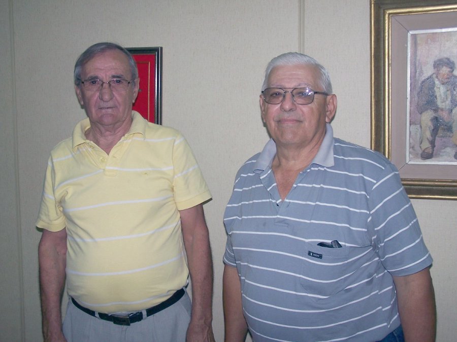 FOTO ARCHIVO ALDO FORNI Y CARLOS ROSSA. El primero asumir&aacute; como nuevo presidente en lugar del actual, Carlos Rossa.