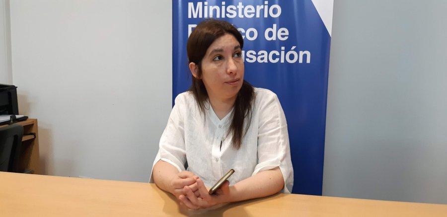 FOTO MPA SANTA FE FISCAL. Mar&iacute;a Laura Urquiza (foto) est&aacute; a cargo de la investigaci&oacute;n junto a Ezequiel Hern&aacute;ndez.