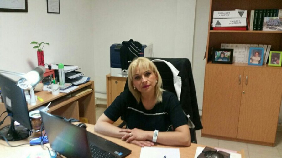 FOTO ARCHIVO DRA. SONIA BUSTOS. Es la fiscal de la Unidad Fiscal Tostado de la Fiscal&iacute;a Regional N&ordm; 5 Rafaela.