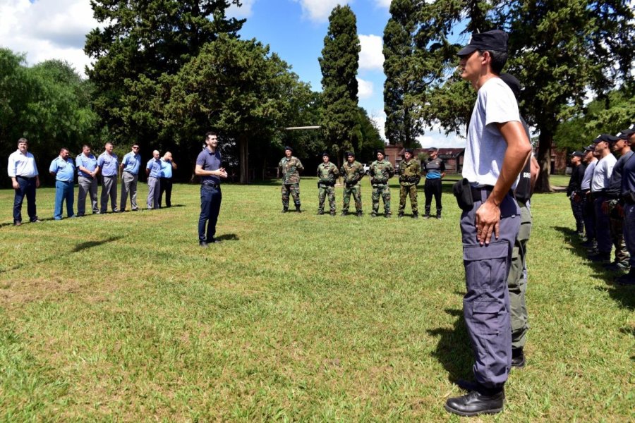FOTO MIN.SEG. STA..FE INTENSIVO. El curso estuvo dirigido al personal penitenciario, con participaci&oacute;n de distintas provincias del pa&iacute;s, de Brasil y a distintas fuerzas.