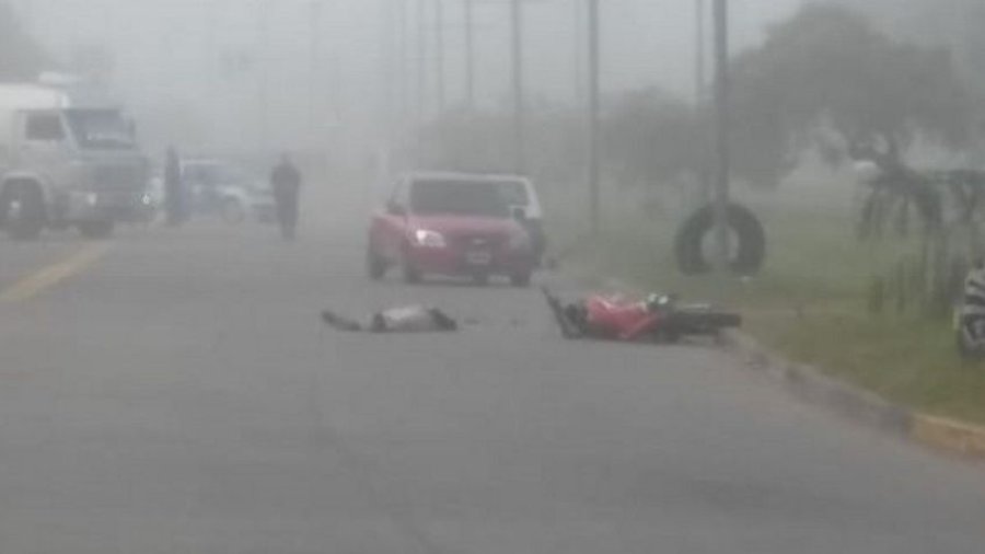 FOTO ROSARIO3 FALLECIDO. Un joven tuvo un fatal desenlace tras chocar con su moto.