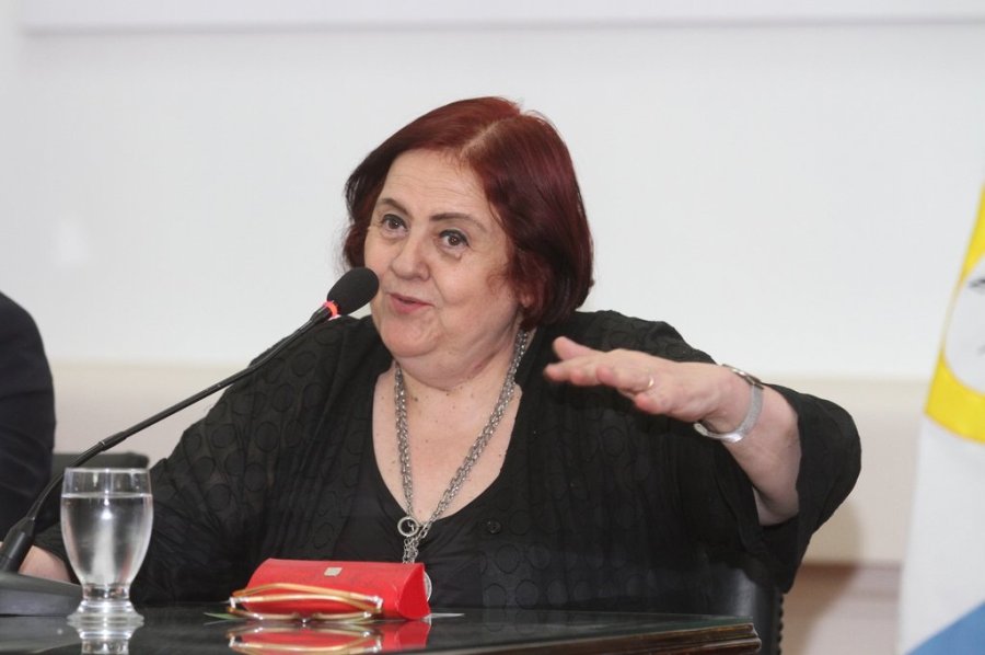 FOTO SCS  CULTURA. La ministra Chiqui Gonz&aacute;lez encabez&oacute; la presentaci&oacute;n.