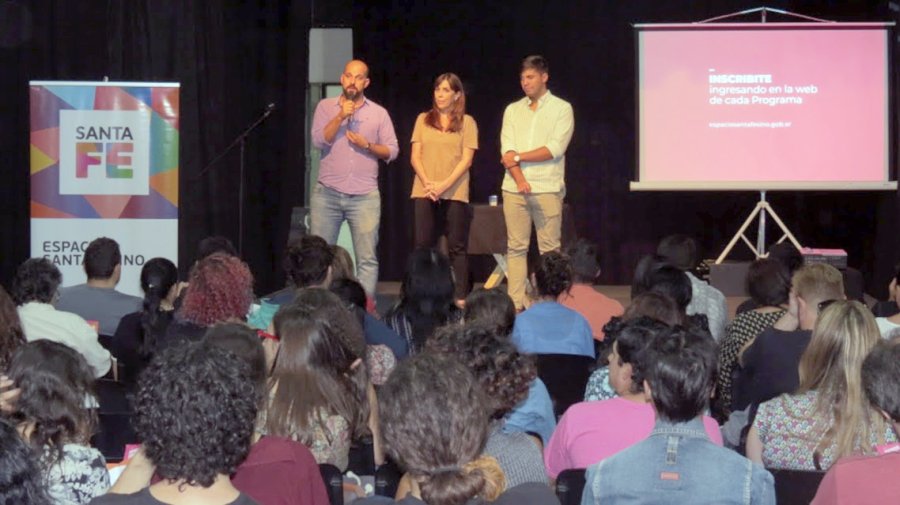 FOTO SCS// PRESENTACION./ Fue realizada en Rosario y en Santa Fe.