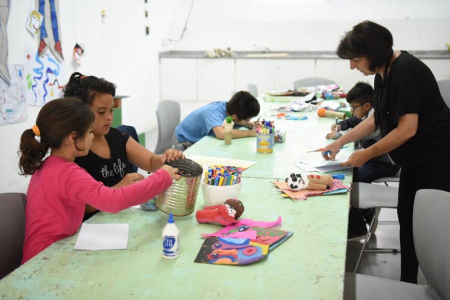 FOTO CP// TALLERES. Las actividades tuvieron su inicio el pasado lunes 8.