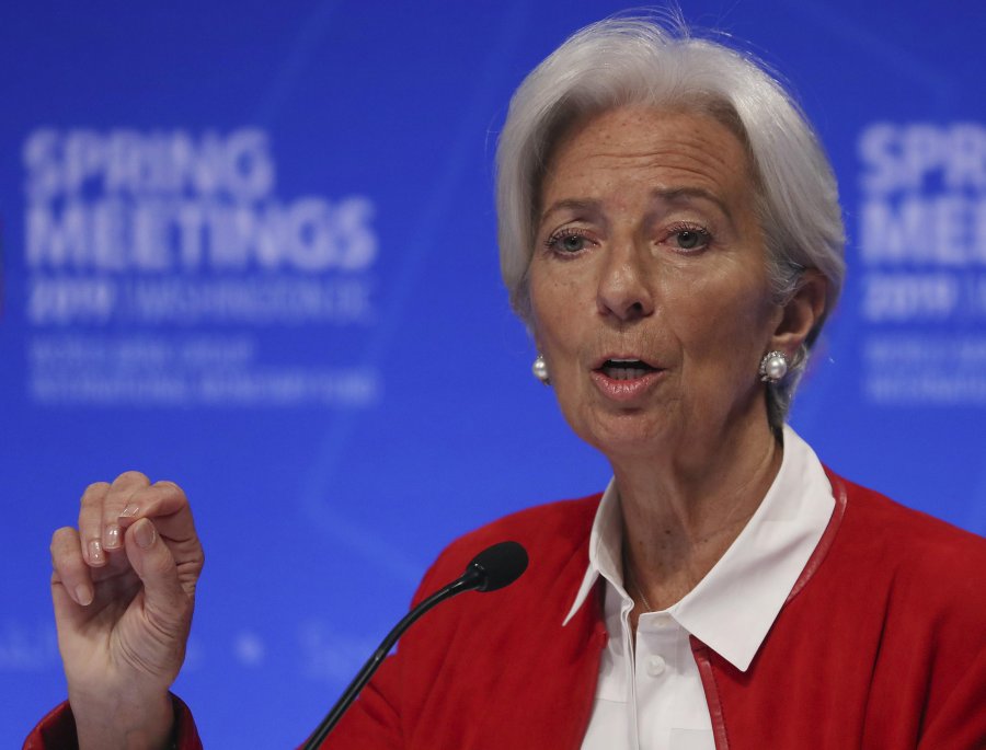 FOTO AFP LAGARDE. Se&ntilde;al&oacute; que "ser&iacute;a una tonter&iacute;a" rechazar el actual programa del FMI.