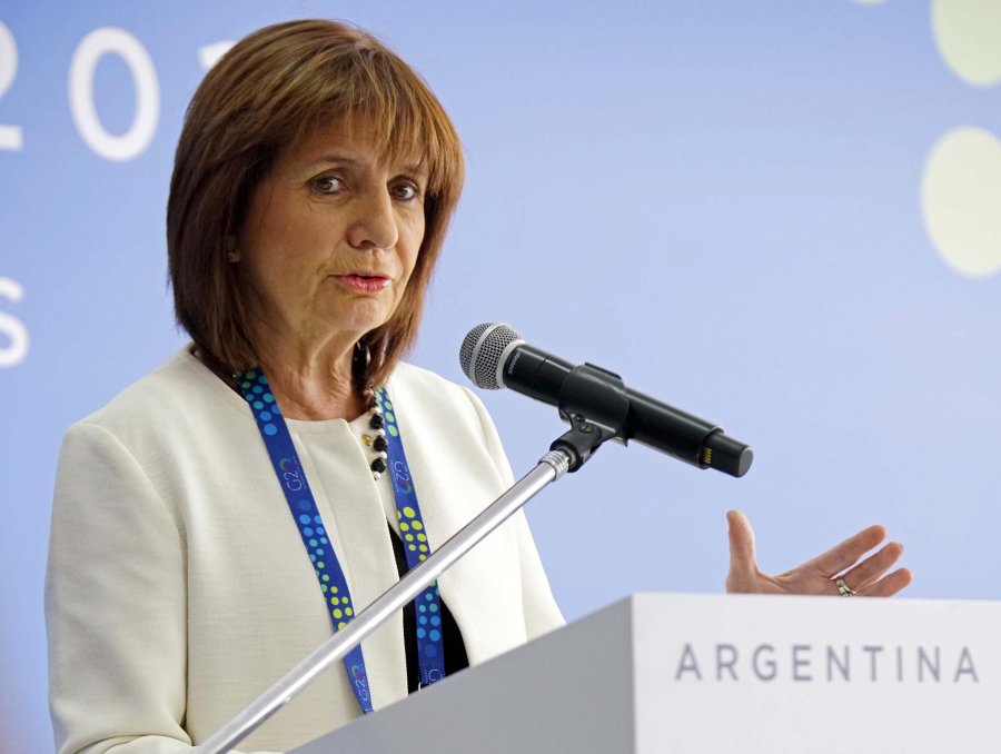 FOTO NA PATRICIA BULLRICH. Ministra de Seguridad de la Naci&oacute;n.