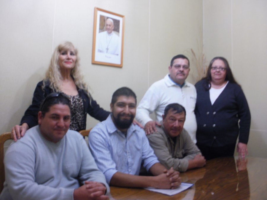 FOTO LA OPINION./  DIRECTIVOS// Algunas de las autoridades de la asociaci&oacute;n.