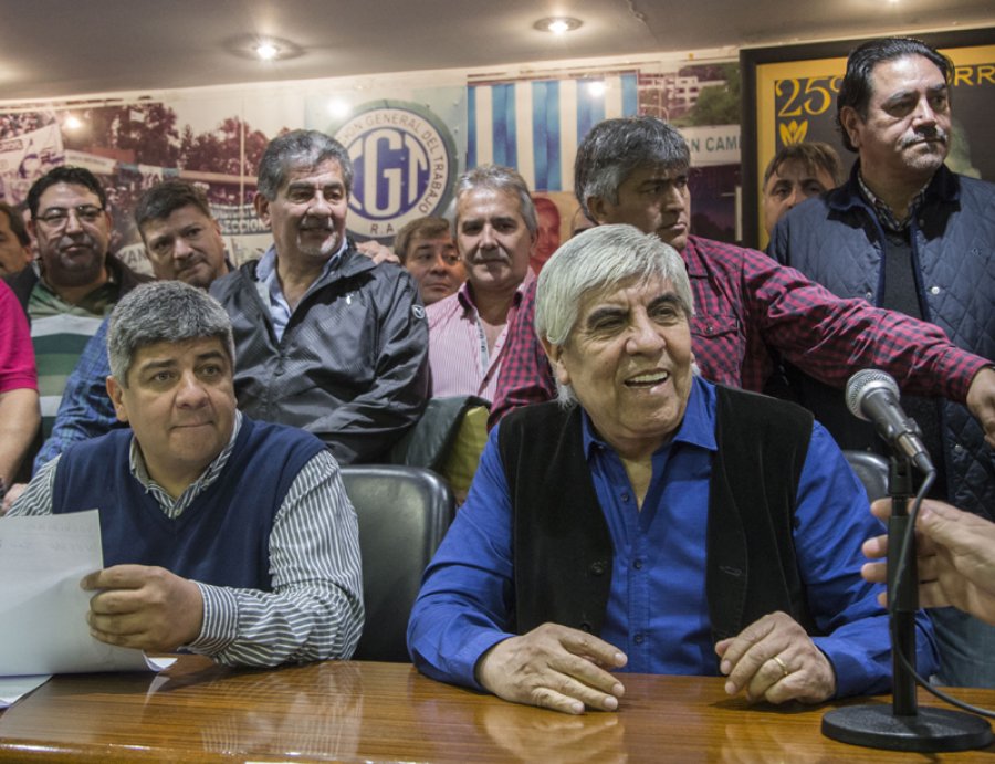 FOTO NA GREMIALISTAS. Pablo y Hugo Moyano est&aacute;n enfrentados con el Gobierno.