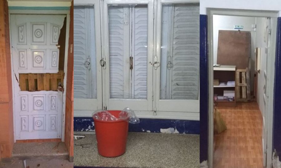 FOTO INTERNET LUGAR DEL HECHO.  Lo observado tras la acci&oacute;n de dos malvivientes.