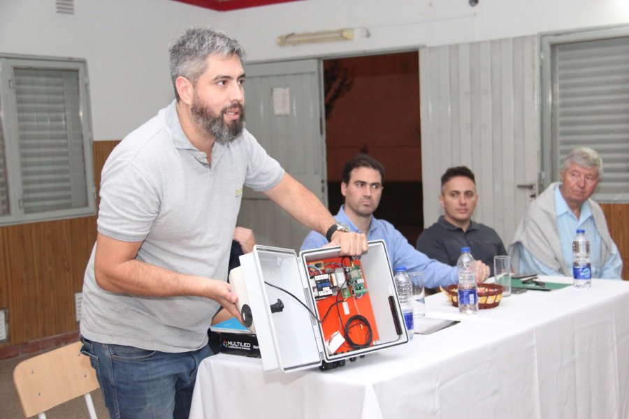 FOTO J. BARRERA 9 DE JULIO. Los vecinos buscan alternativas contra la inseguridad.