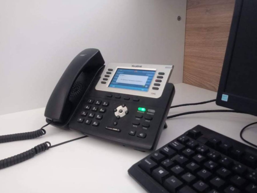 FOTO PRENSA COMUNA// TELEFONIA./ Fue instalada una nueva central.