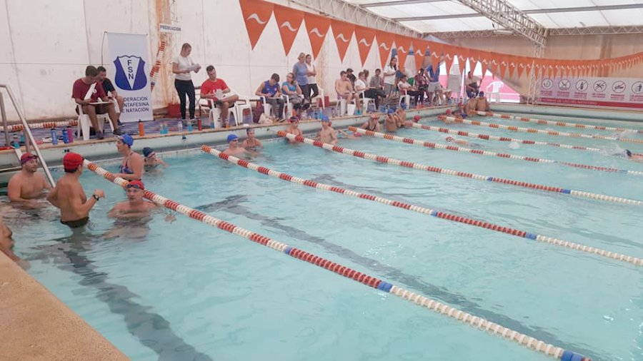 FOTO PRENSA NATATORIO// COMPETENCIA.// La segunda fecha disputada en el Club Uni&oacute;n de Santa Fe.