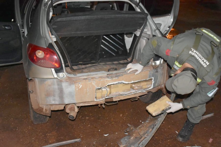 SECUESTRO. La mercader&iacute;a era transportada en un autom&oacute;vil.