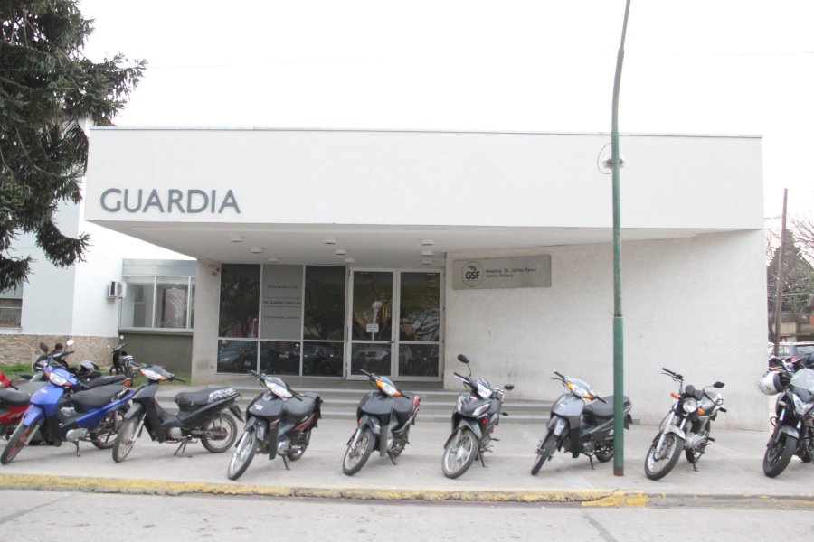 FOTO ARCHIVO MEDIODIA LLUVIOSO. Varios accidentados de ayer fueron trasladados al hospital local.
