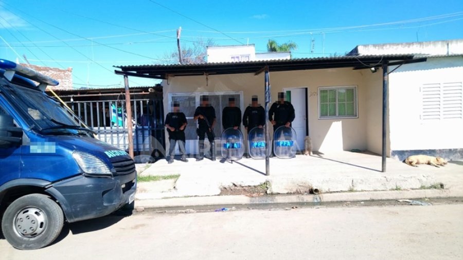 FOTO INTERNET ALLANAMIENTO.  Uno de los registrados en la Provincia.