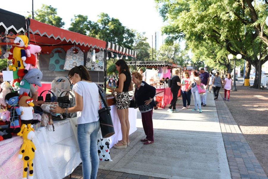 FOTO CP// FERIA./ Hoy y ma&ntilde;ana la realizaci&oacute;n tendr&aacute; como escenario el principal paseo rafaelino.